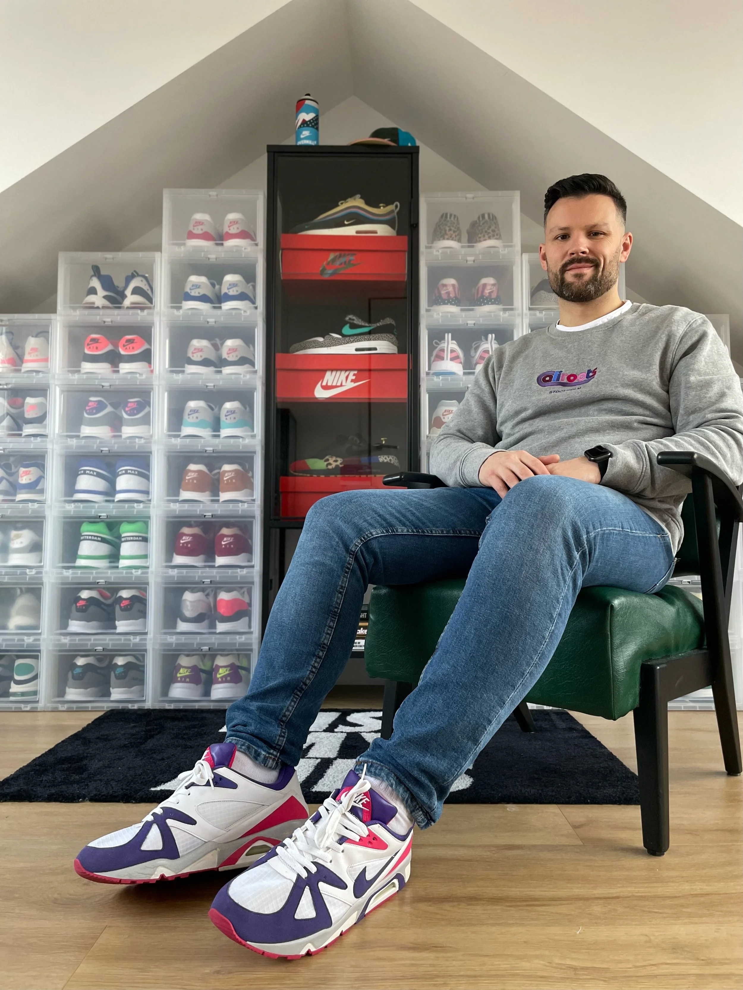 A sneakerhead shop